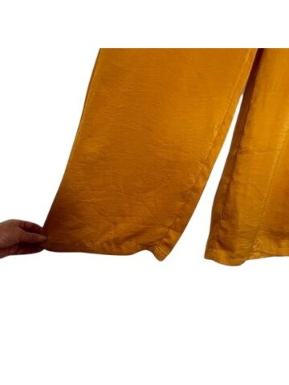 Boho Chic Women Sz S Palazzo Pull On Pants Marigold Hippie Festival Resort Indie - Picture 4 of 13